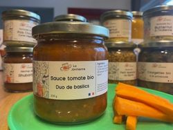 Sauce tomate bio - duo de basilics (330 g)